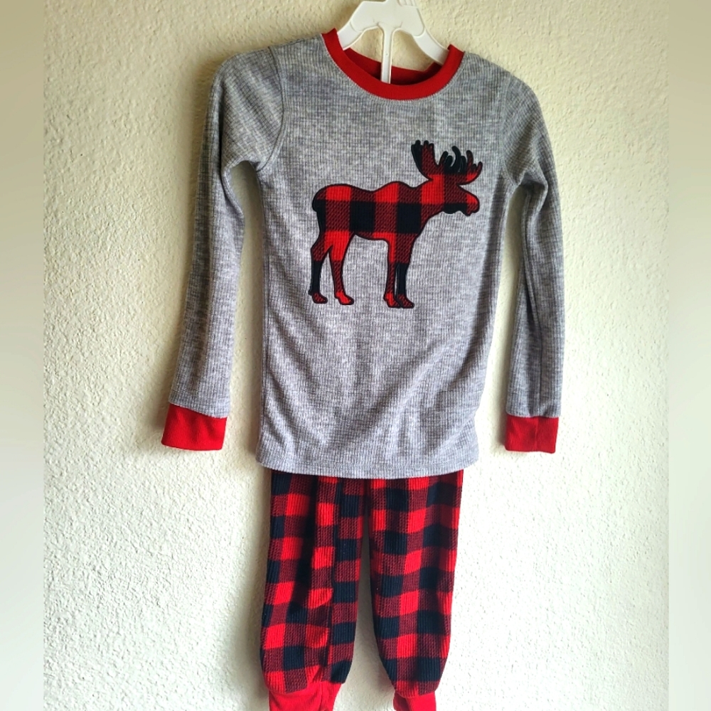 Eddie Bauer Boys Thermal Flannel Pajama set